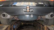 Subaru Tribeca 3.0 2006 Вид на баллон и ВЗУ после установки ГБО